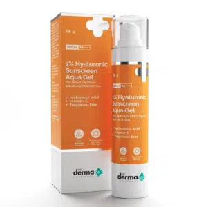 The Derma Co 1% Hyaluronic Sunscreen Aqua Gel